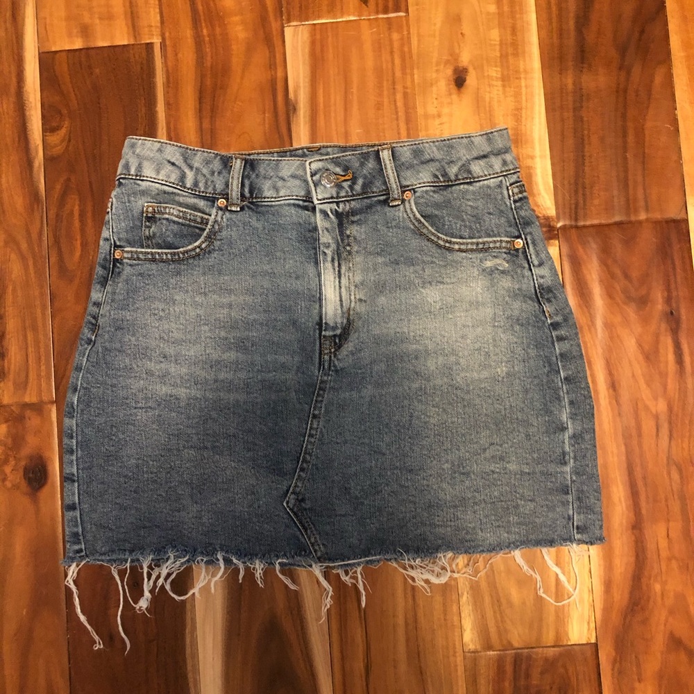 jean skirt